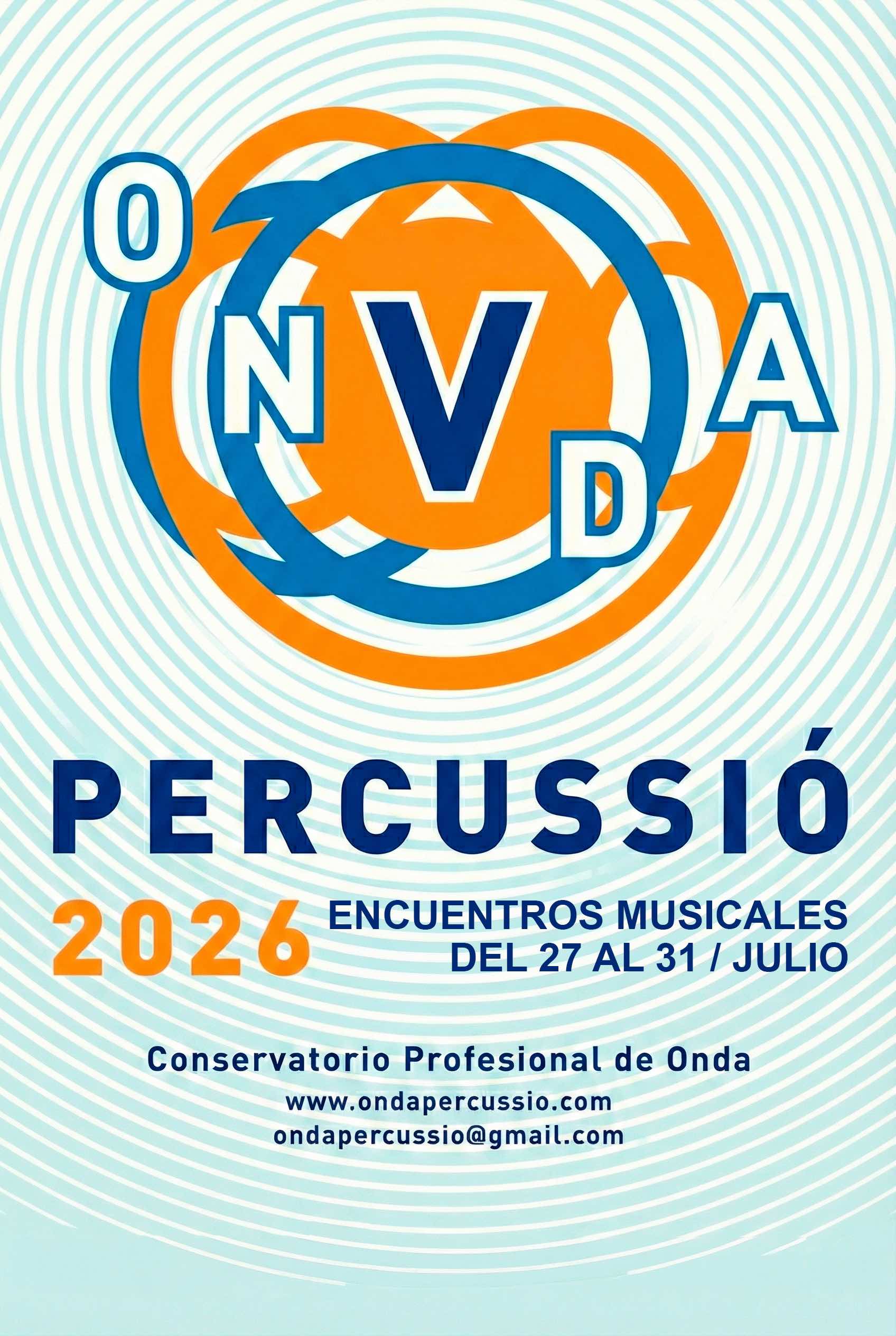 V Curso Onda Percussió